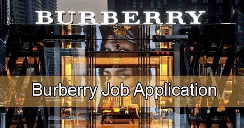 burberry model career opportunities|Burberry canada careers.